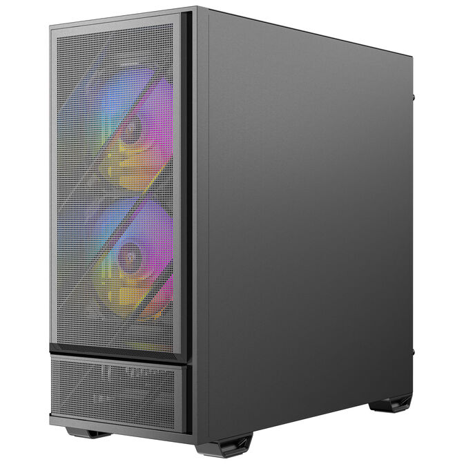 Antec P30 ARGB PC-Geh&auml;use, Midi-Tower, ATX, Tempered Glass - schwarz image number 5
