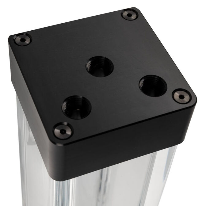 Bitspower Premium Cubiod Ausgleichsbeh&auml;lter 150 mm - Acryl image number 4