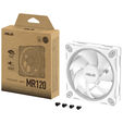 ASUS Prime MR120 ARGB Fan, PWM - 120mm, white image number null