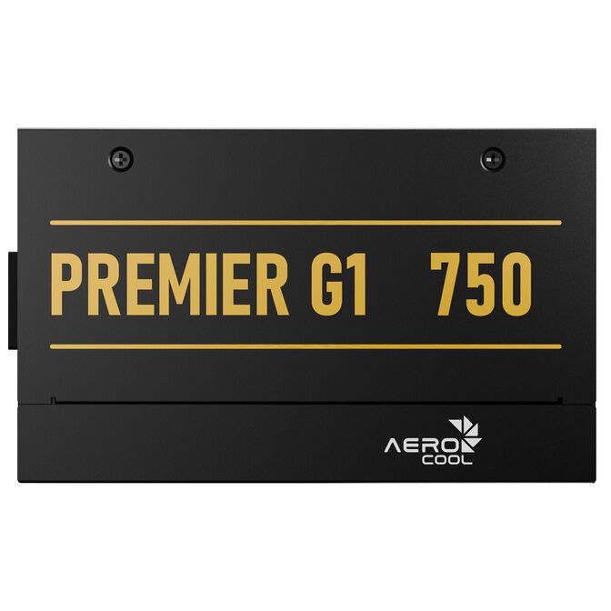 AeroCool Premier G1 80 PLUS Gold Netzteil, PCIe 5.1, ATX 3.1 - 750 Watt, schwarz image number 3