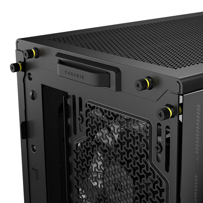 Corsair FRAME 4000X RS PC Case, Mid-Tower, E-ATX - 4x RS120 Fans, black image number 10