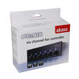 Akasa 5.25 inch FC.Six Fan Controller - black image number null