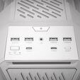 ASUS ROG Hyperion GR701 Full Tower, Tempered Glass - white image number null