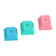 Glorious GPBT Keycaps - 115 PBT keycaps, ISO, DE layout, Pastel image number null
