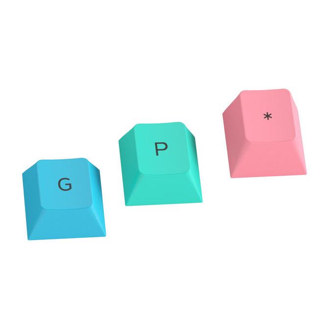 Glorious GPBT Keycaps - 115 PBT keycaps, ISO, DE layout, Pastel image number 1