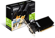 MSI GeForce GT 710 Graphics Card, Low-Profile, 2048 MB DDR3 image number null