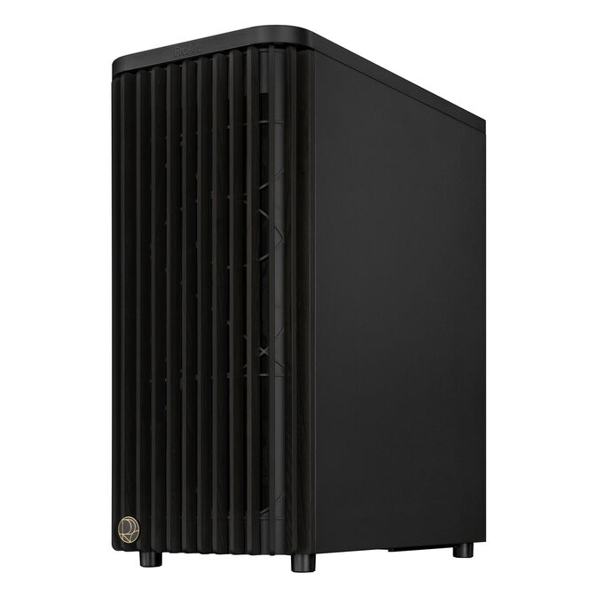 ASUS ProArt PA401 Wood Edition PC-Geh&auml;use, Midi-Tower, ATX, Mesh-Panel &ndash; schwarz image number 1