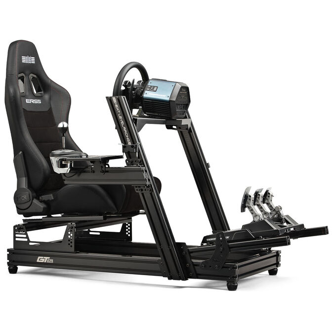 Next Level Racing ERS5 Elite Reclining Seat - PU Leather & Suede Edition image number 2