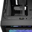 Corsair FRAME 4000X RS PC Case, Mid-Tower, E-ATX - 4x RS120 Fans, black image number null