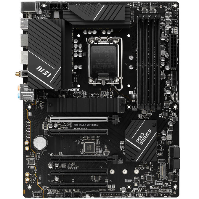 MSI Pro B760-P WiFi, Sockel LGA 1700, Intel B760, ATX -DDR4 image number 2