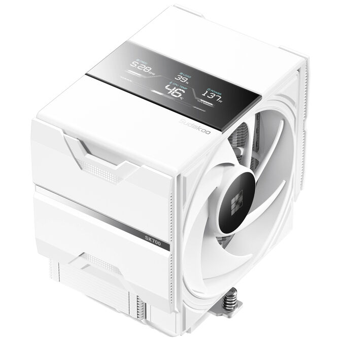 Sudokoo SK700V CPU Cooler - 120mm, white image number 0