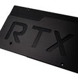 aqua computer Backplate f&uuml;r kryographics NEXT RTX 2080, passiv image number null