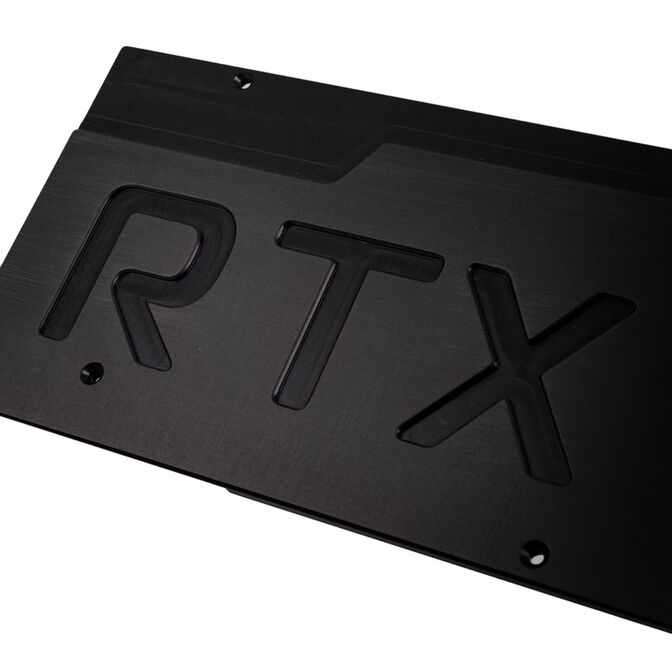 aqua computer Backplate f&uuml;r kryographics NEXT RTX 2080, passiv image number 2