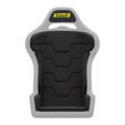 Sabelt SRS-1 Pads Kit, replacement pads, 20 mm foam, for SRS-1 - deep black image number null