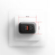 AXAGON ACU-PQ67 GaN Ladeger&auml;t, USB-C Power Delivery 3.0, USB-A Quick Carge 4 - grau image number null