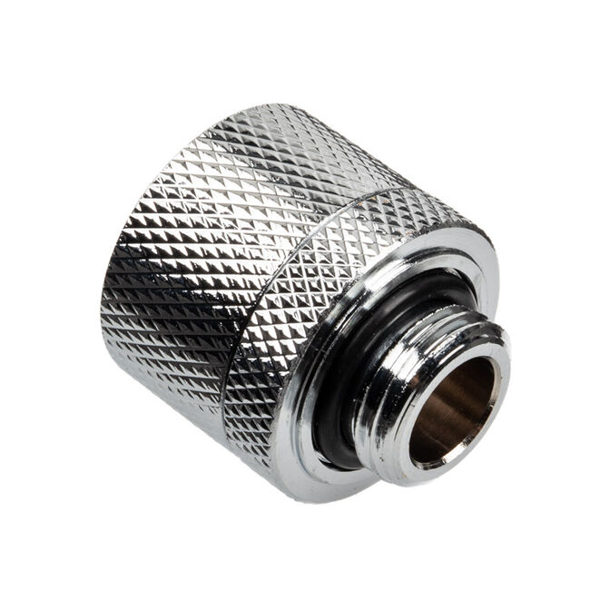 Alphacool Eiszapfen Anschluss gerade G1/4 Zoll AG auf 16/10mm - chrome silber image number 1