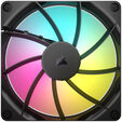 Corsair RS ARGB PWM Fans - Two-Pack, 140 mm, black image number null