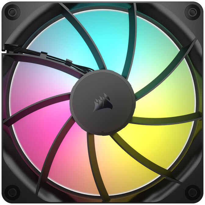 Corsair RS ARGB PWM Fans - Two-Pack, 140 mm, black image number 7