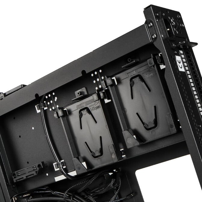 SilverStone SST-RVZ02B-W Raven HTPC Geh&auml;use - schwarz image number 7