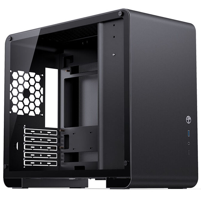 Jonsbo U4 Mini Micro-ATX-Geh&auml;use, Tempered Glass - schwarz image number 0