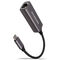 AXAGON ADE-TRC Gigabit Ethernet 10/100/1000 Adapter - USB 3.1 Typ C, Titangrau