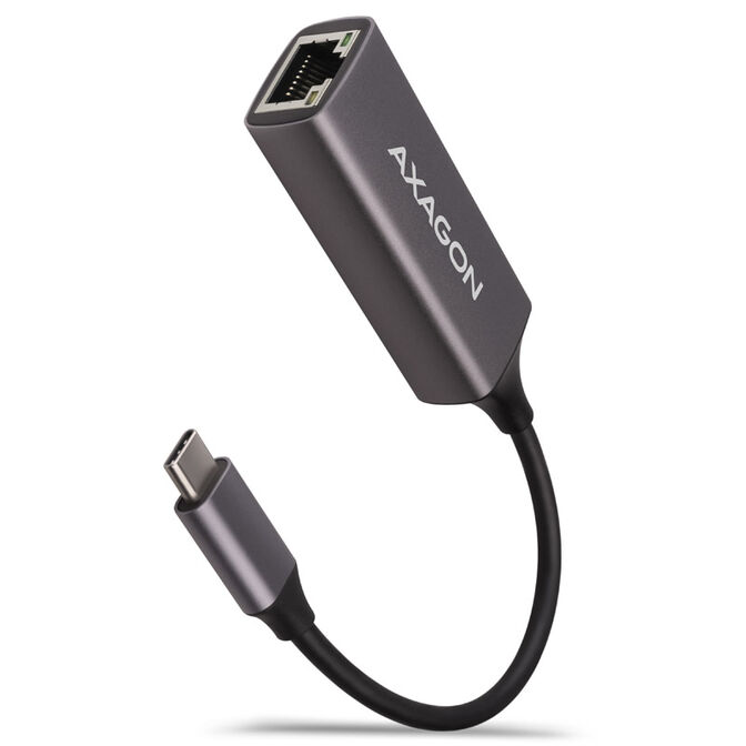 AXAGON ADE-TRC Gigabit Ethernet 10/100/1000 Adapter - USB 3.1 Typ C, Titangrau image number 0