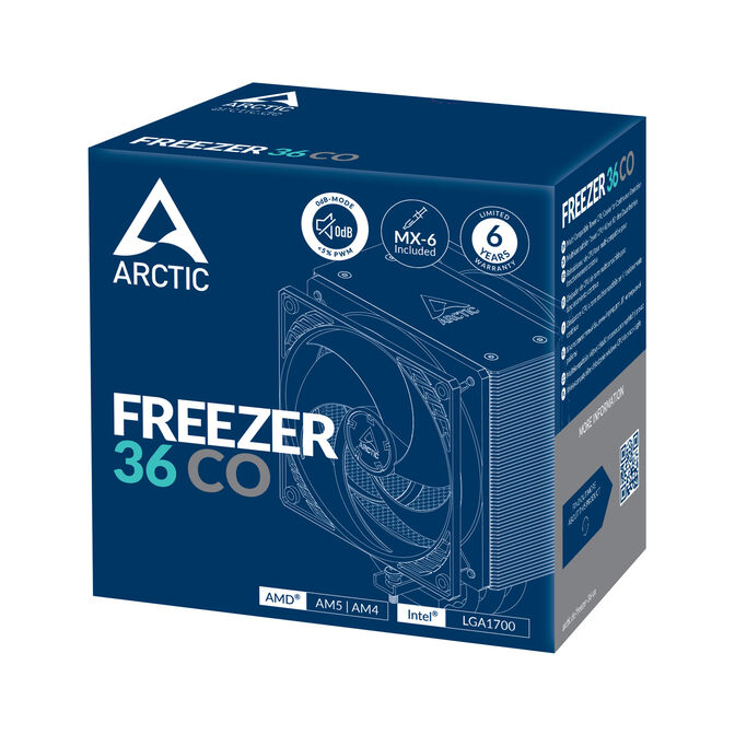 Arctic Freezer 36 CO CPU-K&uuml;hler, 120mm image number 5
