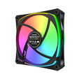 Montech RX120 PRO PWM Reverse L&uuml;fter, ARGB - 120mm, schwarz image number null