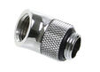 Bitspower Adapter 45 Grad G1/4 Zoll AG auf G1/4 Zoll IG - drehbar, silber gl&auml;nzend image number null