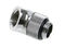 Bitspower Adapter 45 Grad G1/4 Zoll AG auf G1/4 Zoll IG - drehbar, silber gl&auml;nzend