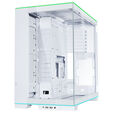 Lian Li O11 Dynamic EVO RGB PC-Geh&auml;use Bundle + HydroShift II LCD-S 360TL AiO + 6x UNI FAN SL-INF 120 Reverse Blade L&uuml;fter - wei&szlig; image number null