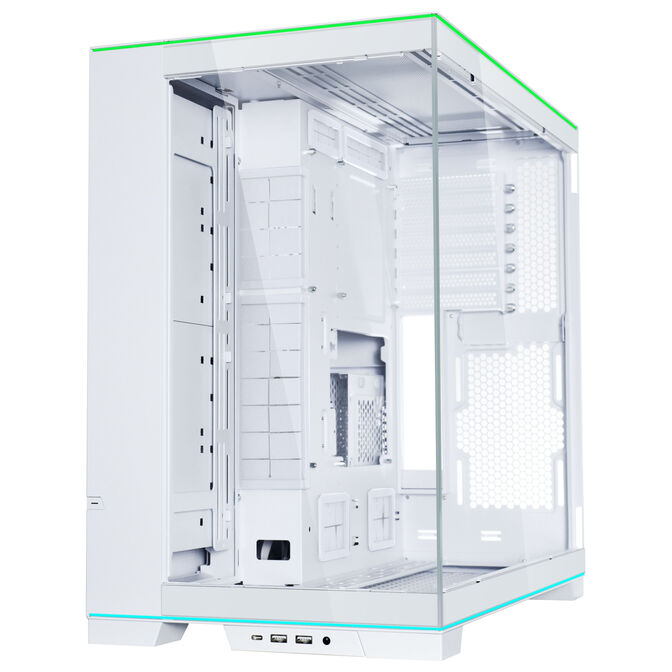 Lian Li O11 Dynamic EVO RGB PC-Geh&auml;use Bundle + HydroShift II LCD-S 360TL AiO + 6x UNI FAN SL-INF 120 Reverse Blade L&uuml;fter - wei&szlig; image number 3