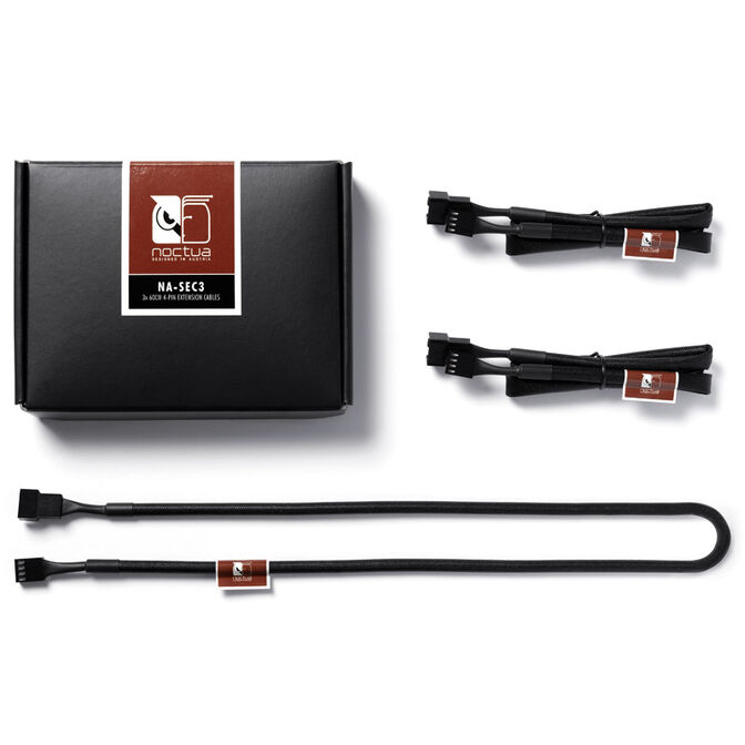 Noctua NA-SEC3 Verl&auml;ngerungskabelset f&uuml;r 4-Pin-PWM-L&uuml;fter - 60 cm image number 2