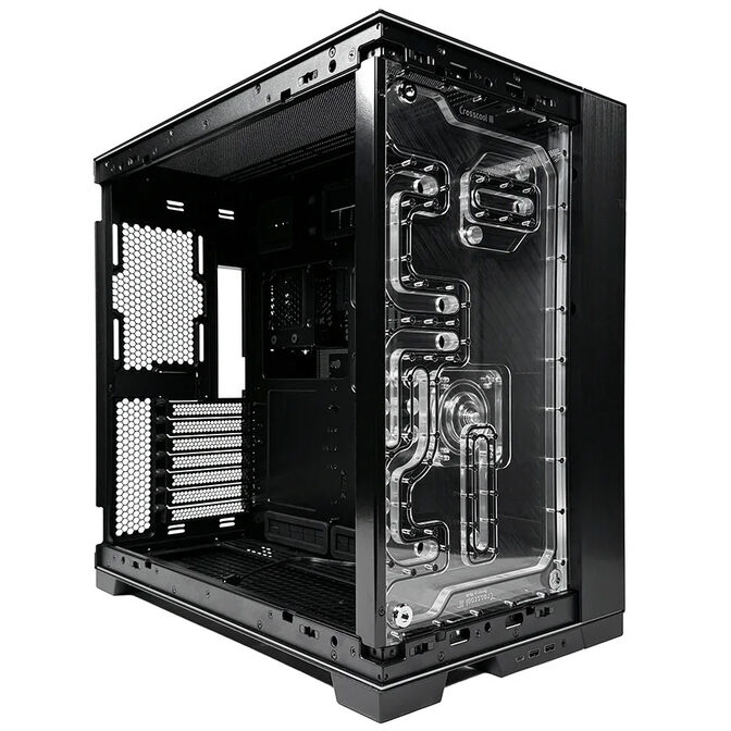 Stealkey Customs SK-Crosscool III Lian Li O11 DYNAMIC EVO RGB Distroplate, RGB image number 3