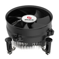 Akasa AK-CC6605EP01 Low Profile CPU Cooler, Intel Socket 1700 and 1851 - 92mm