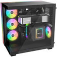be quiet! Light Base 600 LX PC Case, Mid Tower, Tempered Glass, ARGB - black image number null