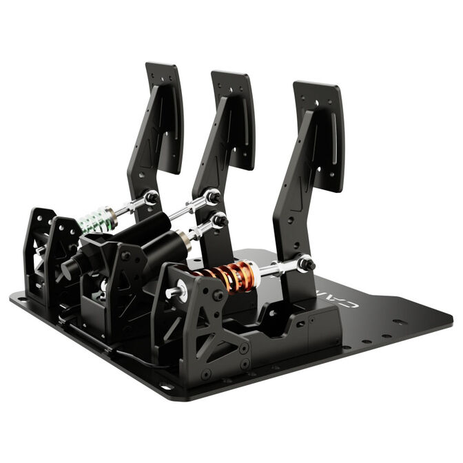 CAMMUS LC100 V4 Pedalset, 200kg Load-Cell-Sensor, Hall-Sensor - schwarz image number 2