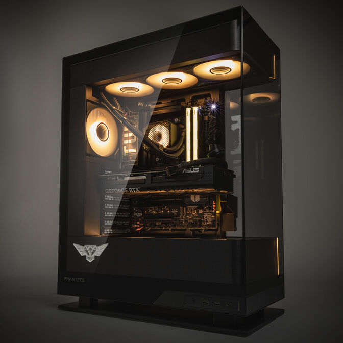 KingForge Gaming-PC Diamant, AMD Ryzen 7 9800X3D, RTX 5080, Phanteks Evolv X2 &ndash; Fertig-PC mit Windows image number 8