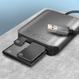 AXAGON CRE-S3 External Card Reader USB-A 3.2 Gen 1, 3-Slot, SD/microSD/CF, UHS-II image number null
