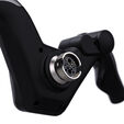 VIRPIL Controls P-JET Yoke Handle, 404mm Griffbreite, mit Notiz-Clip - silber image number null