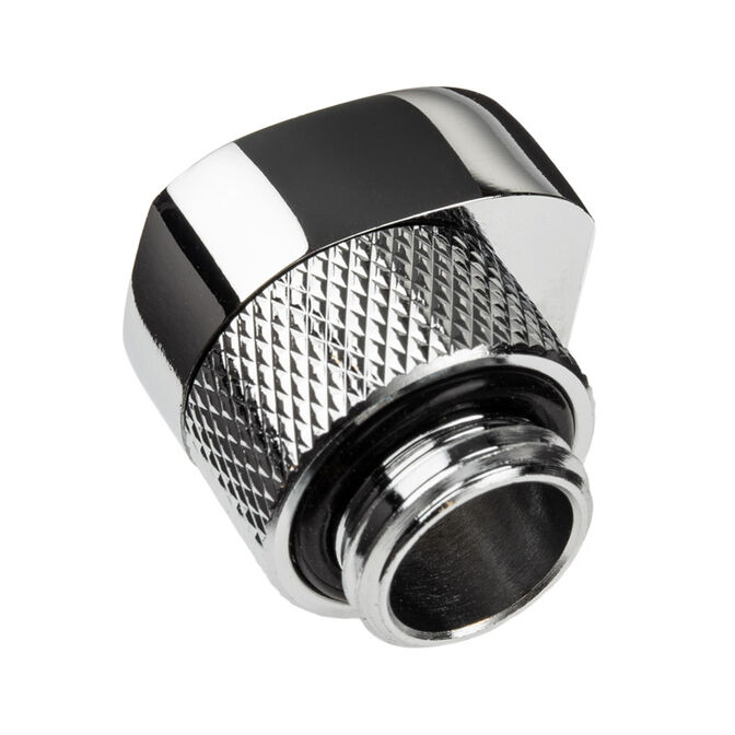 Alphacool Eiszapfen G1/4 inch extension offset MF 8 - chrome image number 2