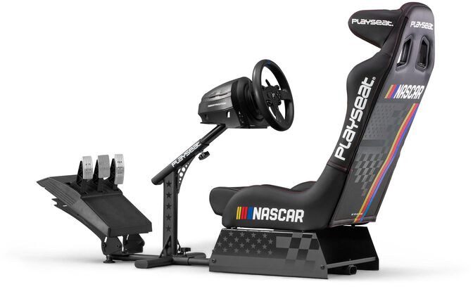 Playseat Evolution PRO NASCAR Racing Cockpit, foldable, PU leather - Black image number 11