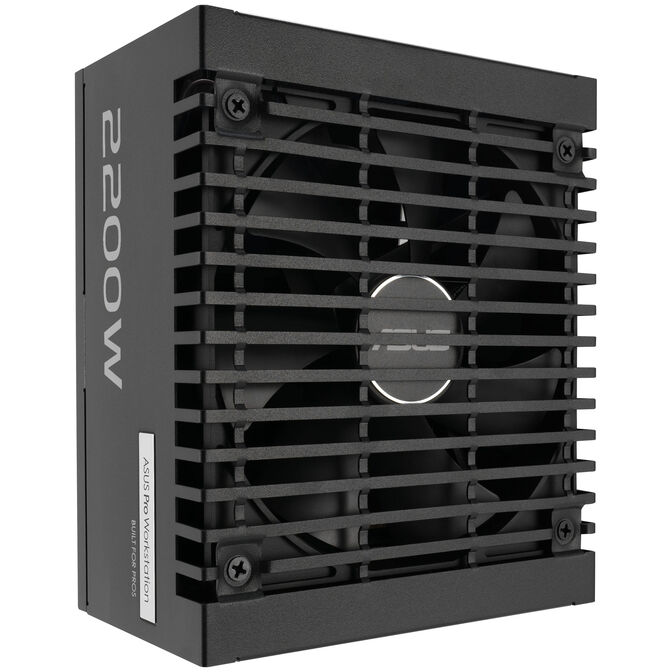 ASUS Pro WS Platinum, 80 PLUS Platinum power supply, modular, ATX 3.1, PCIe 5.1 - 2200 Watts image number 3