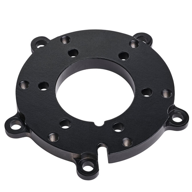 Asetek 3rd Party QR Adapter Plate, Adapter f&uuml;r Quick-Release, 70- und 50,8 mm Lochkreis - schwarz image number 0