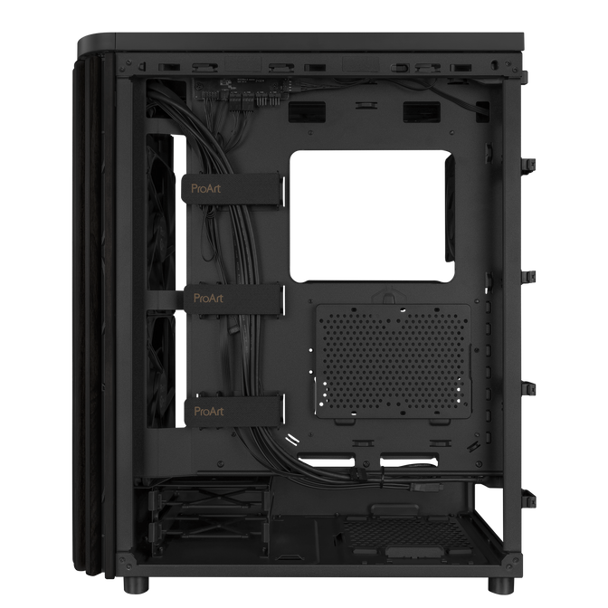 ASUS ProArt PA401 Wood Edition PC-Geh&auml;use, Midi-Tower, ATX - schwarz image number 11