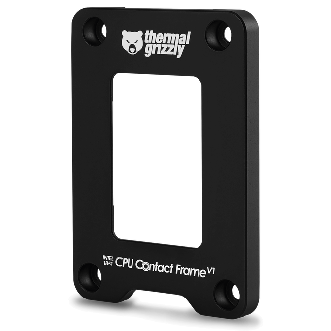 Thermal Grizzly Intel 1851 CPU Contact Frame V1 - schwarz image number 0