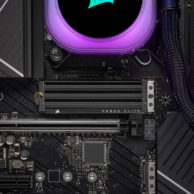 Corsair MP600 Elite NVMe SSD, PCIe 4.0 M.2 Type 2280 - 2 TB with heatsink image number 5