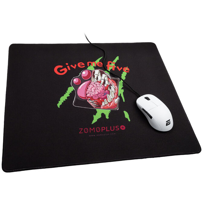 ZOMOPLUS Give Me Five Gaming Mauspad, 500x420mm - schwarz image number 2