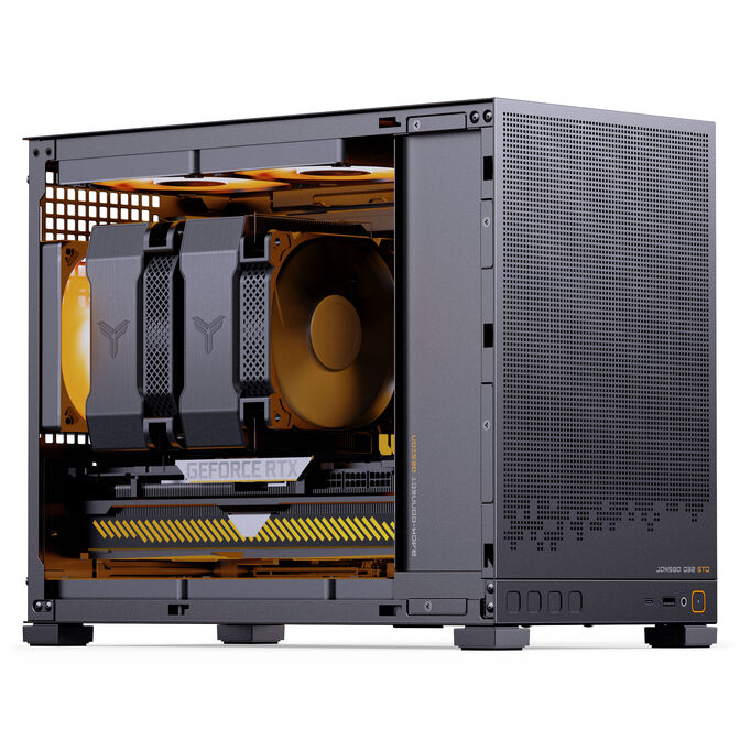 Jonsbo D32 STD PC-Geh&auml;use + TRYX PANORAMA Komplett-Wasserk&uuml;hlung, ARGB - 240mm, schwarz image number 11