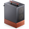 Jonsbo T7 PC Case, Mid Tower, mATX, Tempered Glass - black image number null